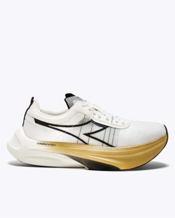 Hvid Diadora Gara Carbon Løbesko Sort Guld - Diadora Hotrunner