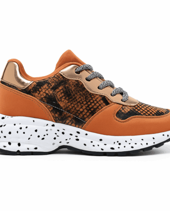 Dame Sneaker Orange - Hotrunner