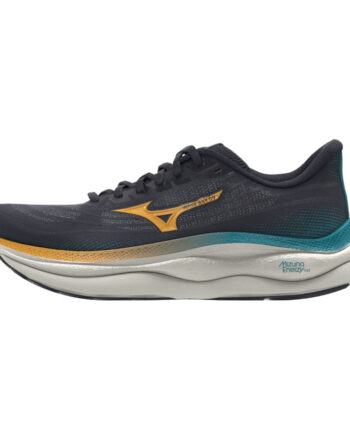Løbesko Mizuno Wave Sky Baritone Blue Citrus Capri Breeze - Mizuno Hotrunner